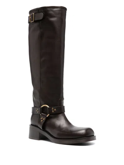 P.a.r.o.s.h Boots Brown In Multi