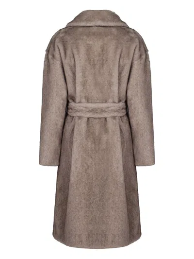 Herno Coats Blacks And Greys In Gray