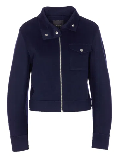 Pinko `grissino` Jacket In Blue
