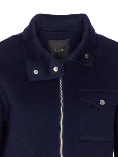 Pinko `grissino` Jacket In Blue