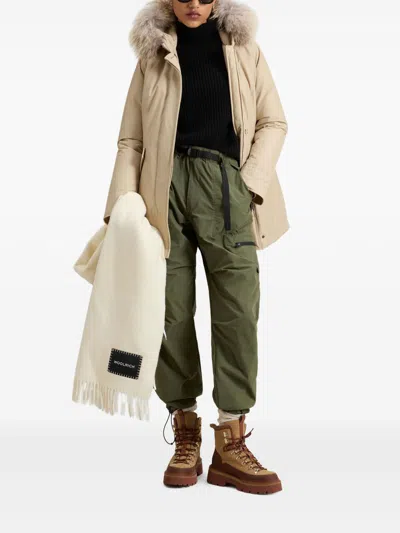 Woolrich Abrigo Midi - Marrón In Neutral
