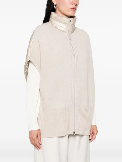 Herno Coats Chantilly In Neutral