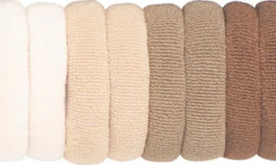 Mimi & Lula Kids' 16-pack Toweling Ponytail Holders In Multi