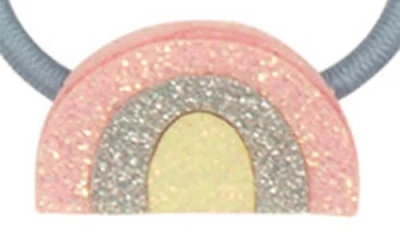 Mimi & Lula Kids' 8-pack Rainbow & Star Mini Ponytail Holders In Multi