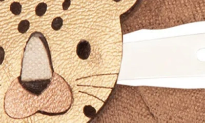 Mimi & Lula Kids' 4-pack Larry Leopard Clic Clacs Hair Clips In Multi