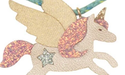 Mimi & Lula Kids' Flying Unicorn Necklace, Bracelet & Ring Set In Multi