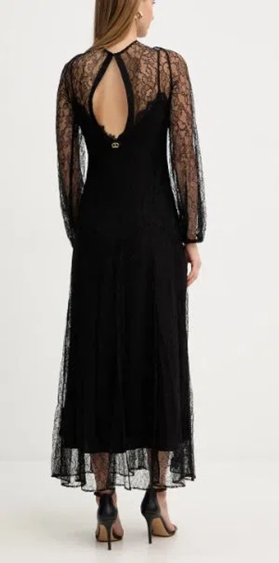 Twinset Dresses Blacks And Greys In Black