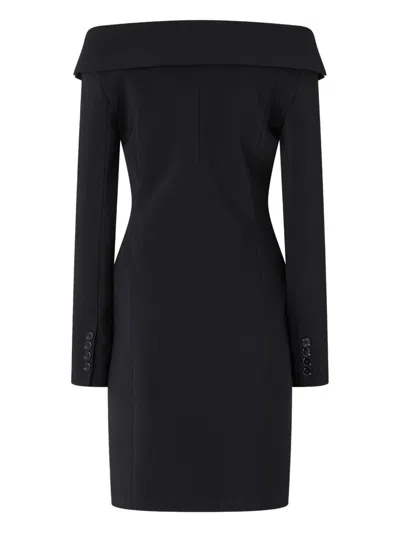 Pinko Dresses Blacks And Greys In Black