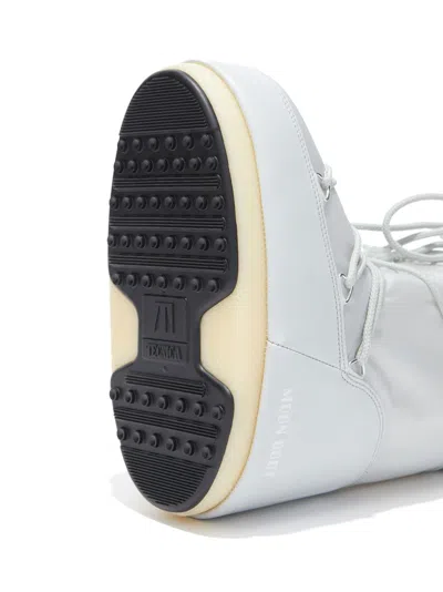 Moon Boot Flat Shoes Glacier Grey In Multi