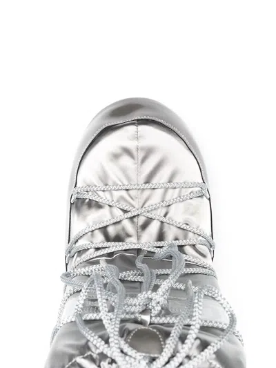 Moon Boot Water-repellent Ankle Boots With Lace Closure In Multi