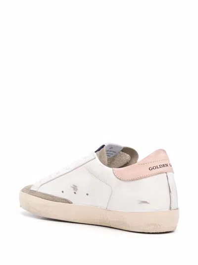 Golden Goose Flat Shoes White/taupe/black/dovegrey In White