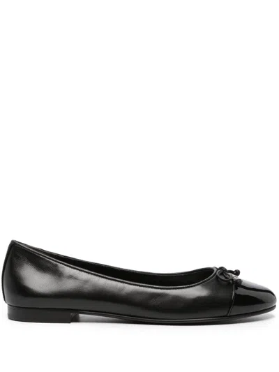 Tory Burch Flat Shoes Wild Mushroom In Black