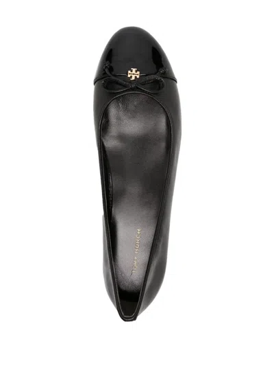 Tory Burch Flat Shoes Wild Mushroom In Black