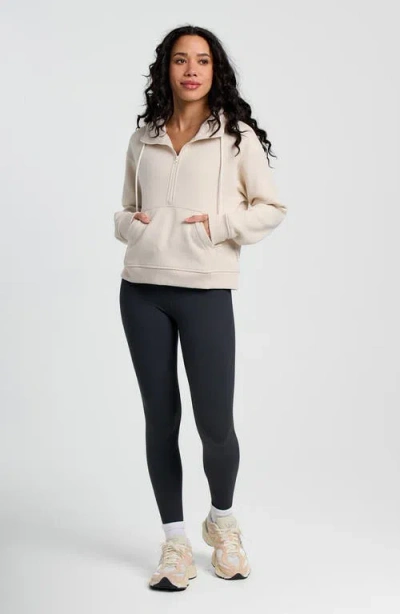 Free Fly Northcoast Fleece Half Zip Hoodie In Gray