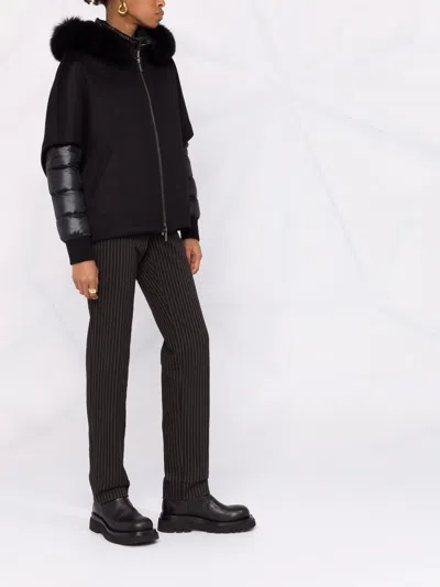 Moorer Jackets Blacks And Greys In Black