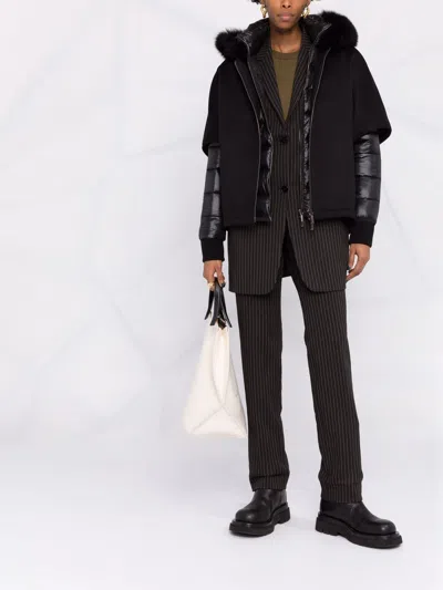 Moorer Jackets Blacks And Greys In Black