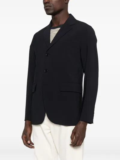 Aspesi Three-button Blazer In Blue
