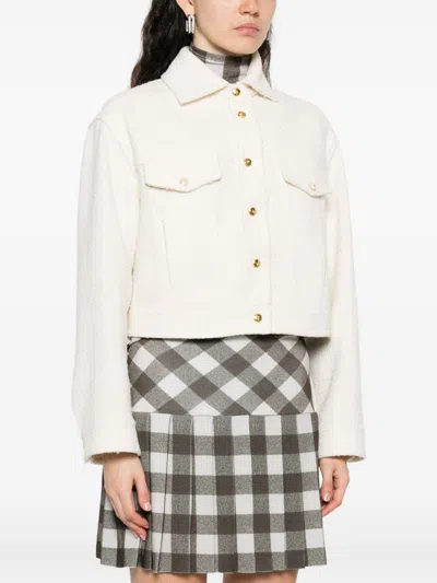 Pinko Jackets Light And Natural In White