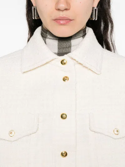 Pinko Jackets Light And Natural In White