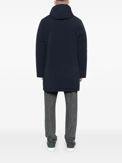 Woolrich Jackets Melton Blue In Blue