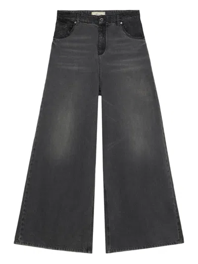 Blumarine Jeans Blacks And Greys In Black
