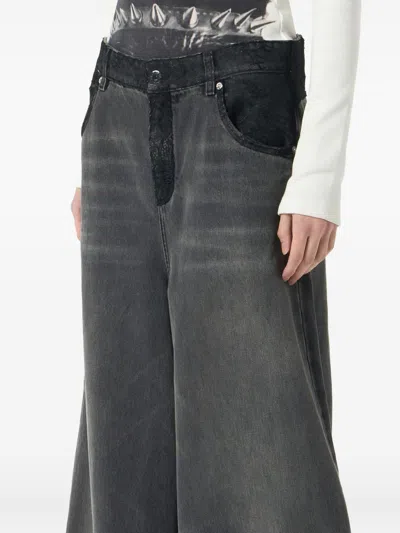 Blumarine Jeans Blacks And Greys In Black