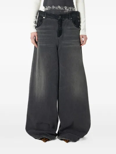 Blumarine Jeans Blacks And Greys In Black