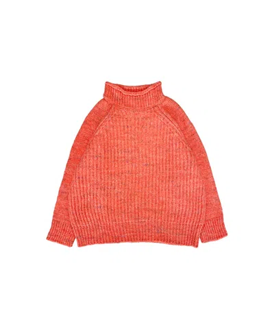 Mabli Women's Orange Moya Pullover - Blaze In Orange