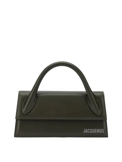 Jacquemus Le Chiquito Handbags Green In Brown