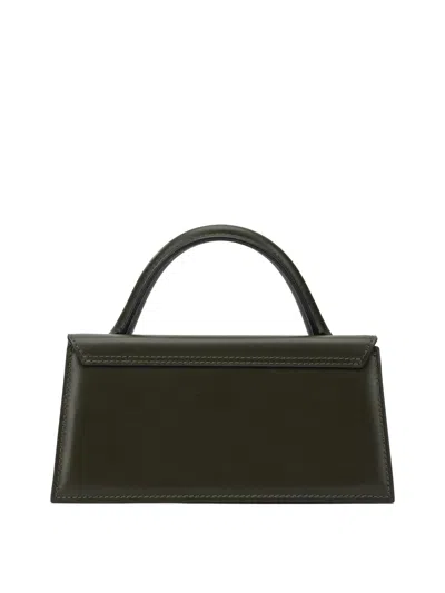 Jacquemus Le Chiquito Handbags Green In Brown