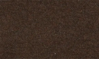 Astr The Label Jada Asymmetric Off The Shoulder Long Sleeve Midi Dress In Brown