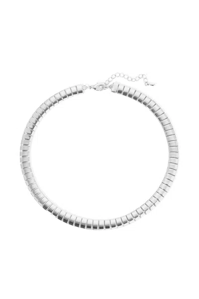 Naiia Women's Silver Camila Herringbone Chain Necklace In Silver