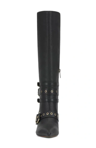 Vince Camuto Tyleen Pointed Toe Knee High Boot In Black