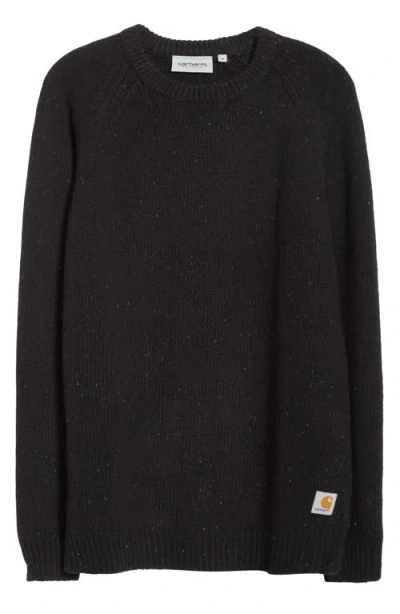 Carhartt Work In Progress Anglistic Sweater In Black