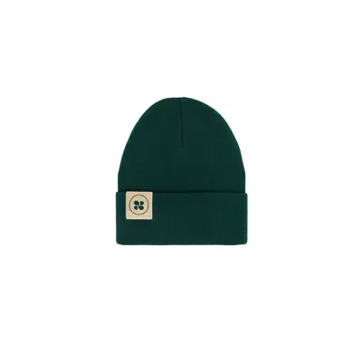 New Orchard Women's Classic Vegan Beanie Green In Green