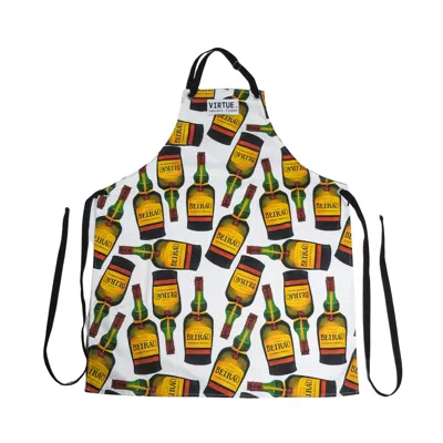 Virtue Gold / Green / Black Beirão Cotton Apron In Multi