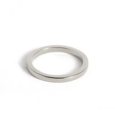 Uniform Jewellery Women's Crux Sterling Silver Ring In Silver