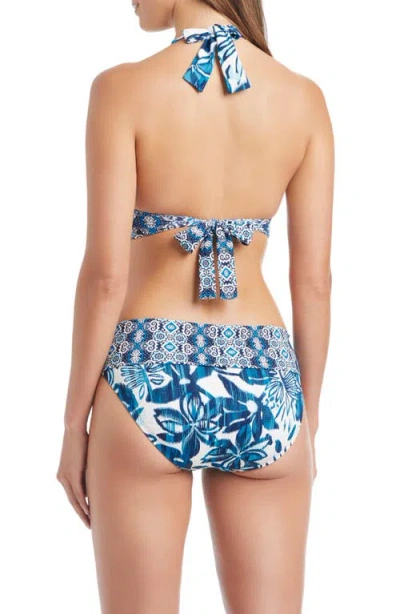 Bleu Rod Beattie Rod Beattie Foldover Hipster Bikini Bottoms In Multi
