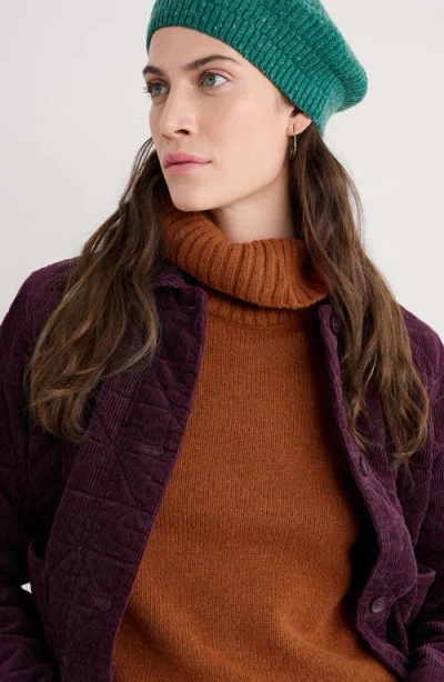 Seasalt Cornwall Incoming Tide Quilted Organic Cotton Corduroy Jacket In Multi