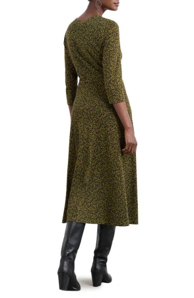 Seasalt Cornwall Fettling Jersey Midi Dress In Green