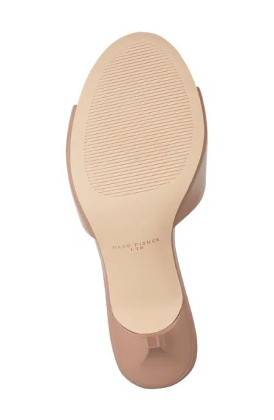 Marc Fisher Ltd Finny Slide Sandal In Burgundy