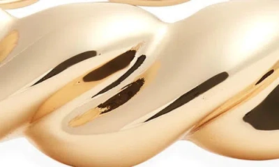 Nordstrom Chunky Twist Hinge Cuff Bracelet In Gold