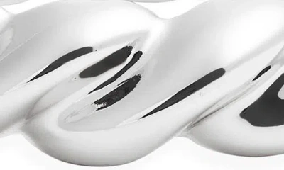 Nordstrom Chunky Twist Hinge Cuff Bracelet In Metallic