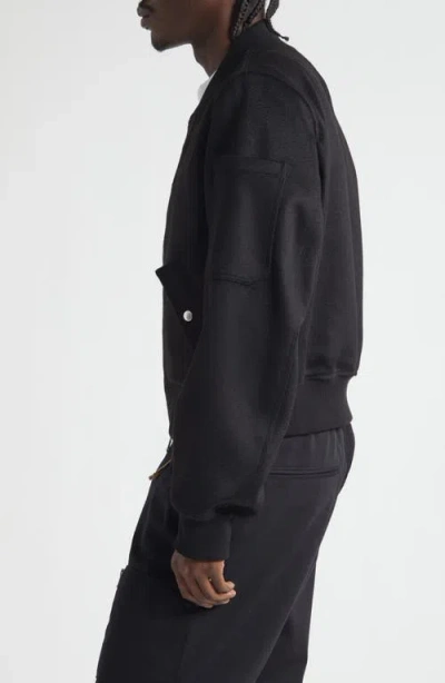 Jkeefer Breakdown Wool & Silk Bomber Jacket In Multi