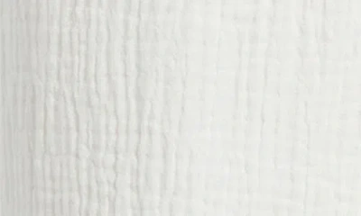 Billabong New Waves Smock Waist Cotton Gauze Pants In White