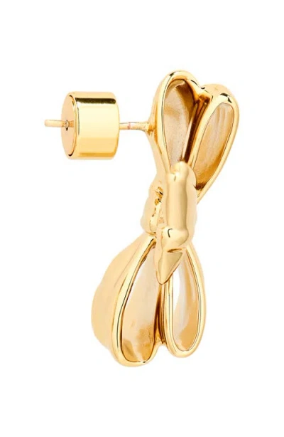 Jennifer Fisher Small Bow Stud Earrings In Gold