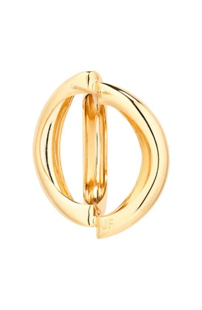 Jennifer Fisher Interocking Small Drop Earrings In Gold
