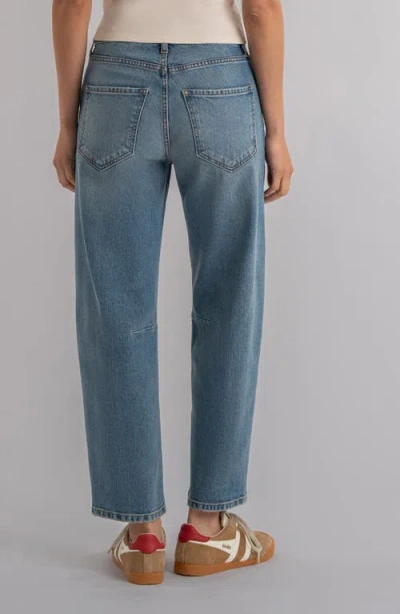 Kut From The Kloth Ashton High Waist Ankle Barrel Jeans In Blue