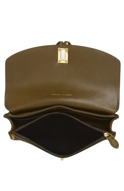 Rebecca Minkoff Darren Suede Crossbody Bag In Brown