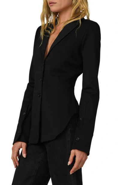 Joe's Jeans The Clara Cinched Blazer In Black